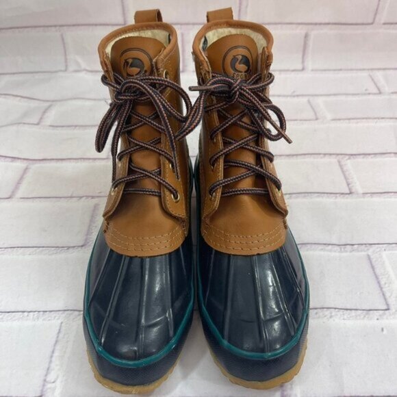 Sporto Duck Elana Boots Thermolite Waterproof Mid Hiking Winter Trail Boots - Picture 9 of 12